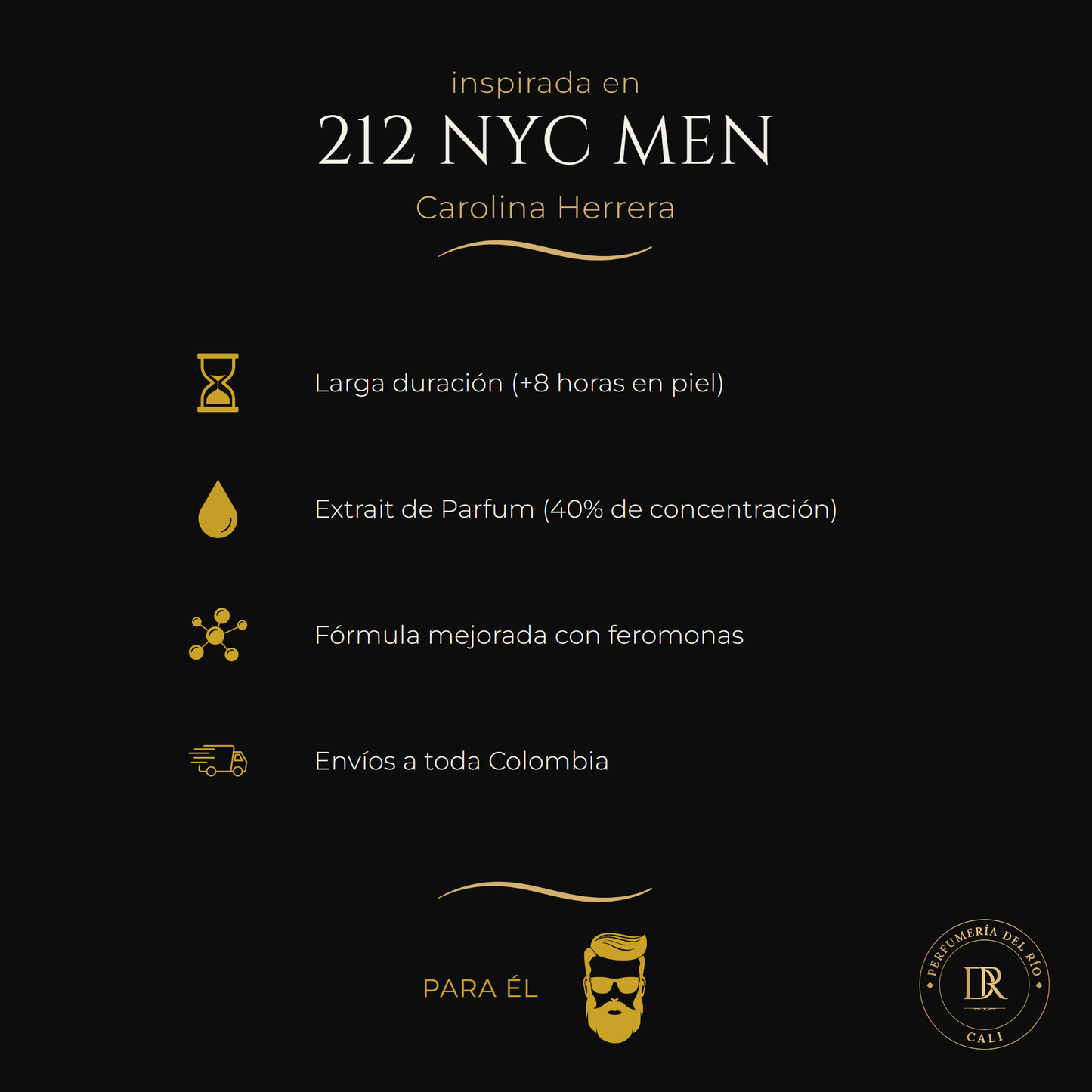 Inspirada en 212 NYC Men — Carolina Herrera