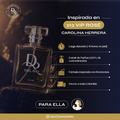 Inspirada en 212 VIP Rosé — Carolina Herrera