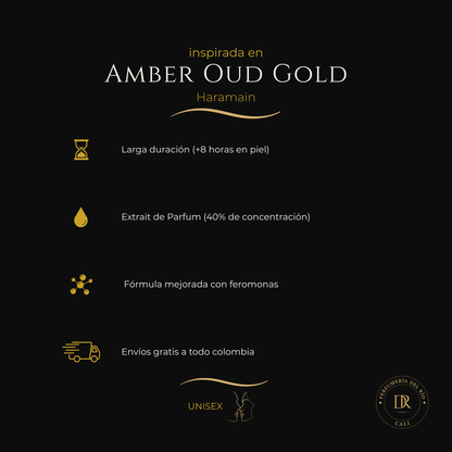 Inspirada en Amber Oud Gold