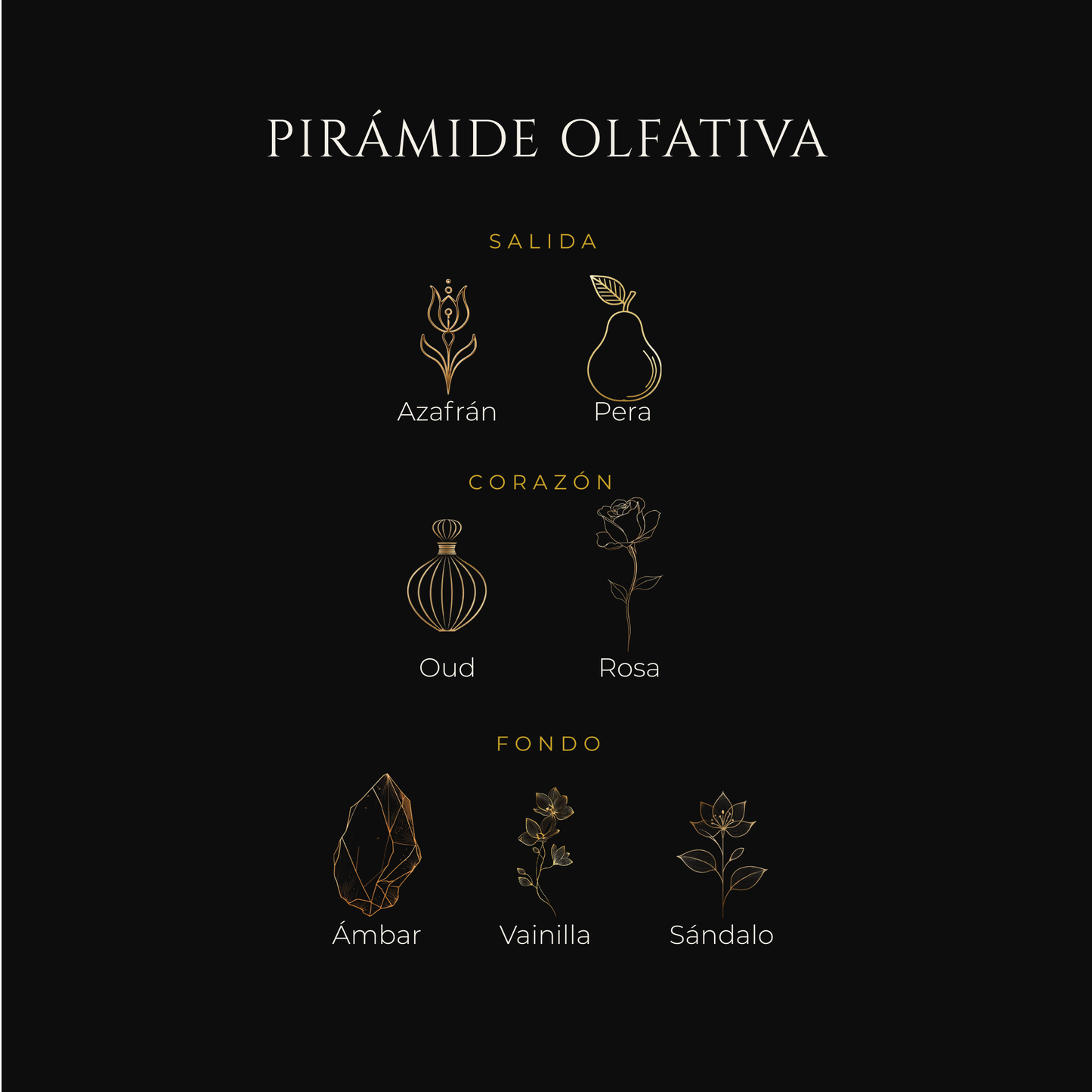 Inspirada en Amber Oud Gold