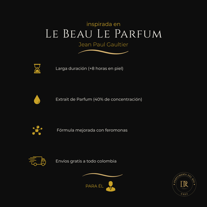 Inspirada en Le Beau Le Parfum