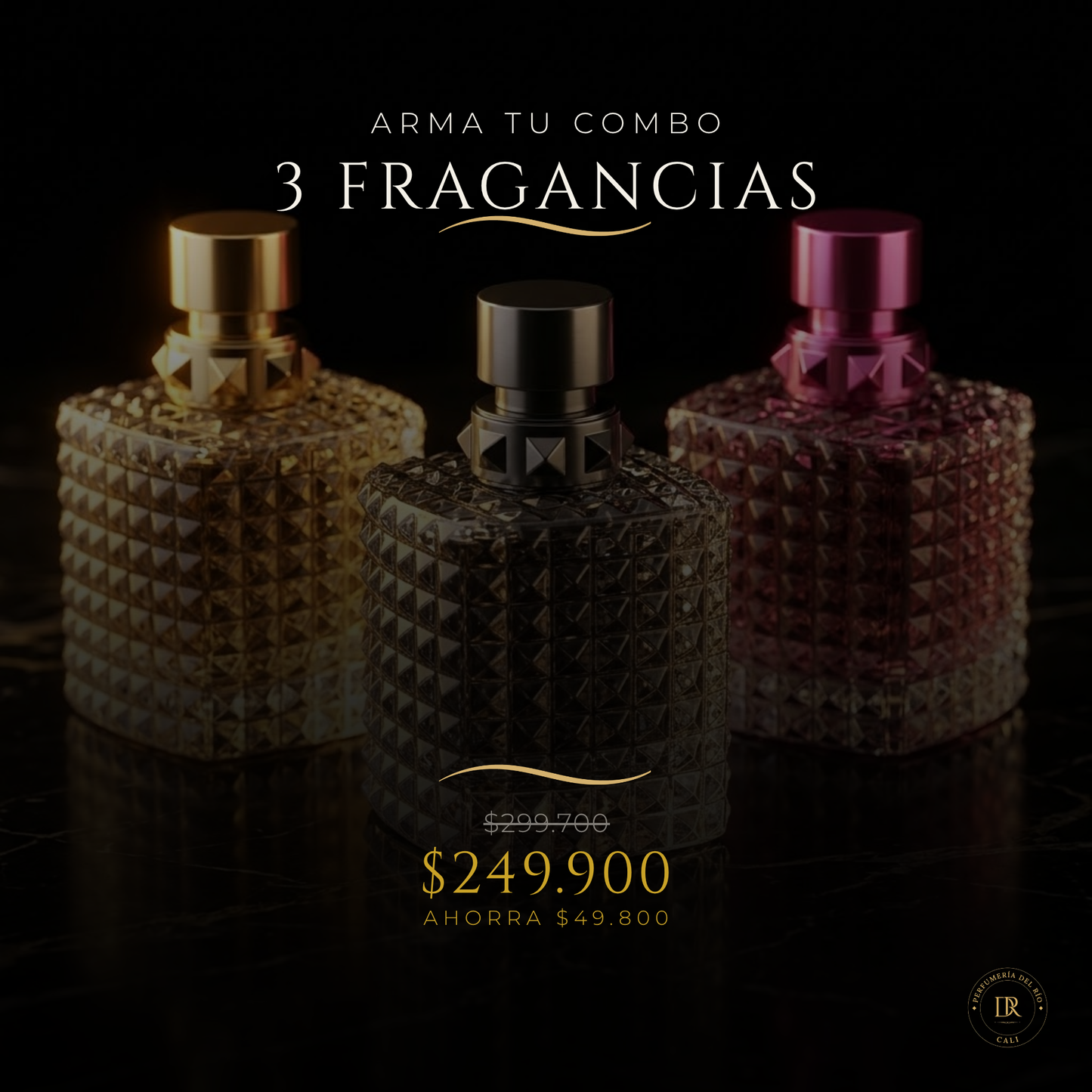Pack de 3 Fragancias 100ml — Arma tu Combo
