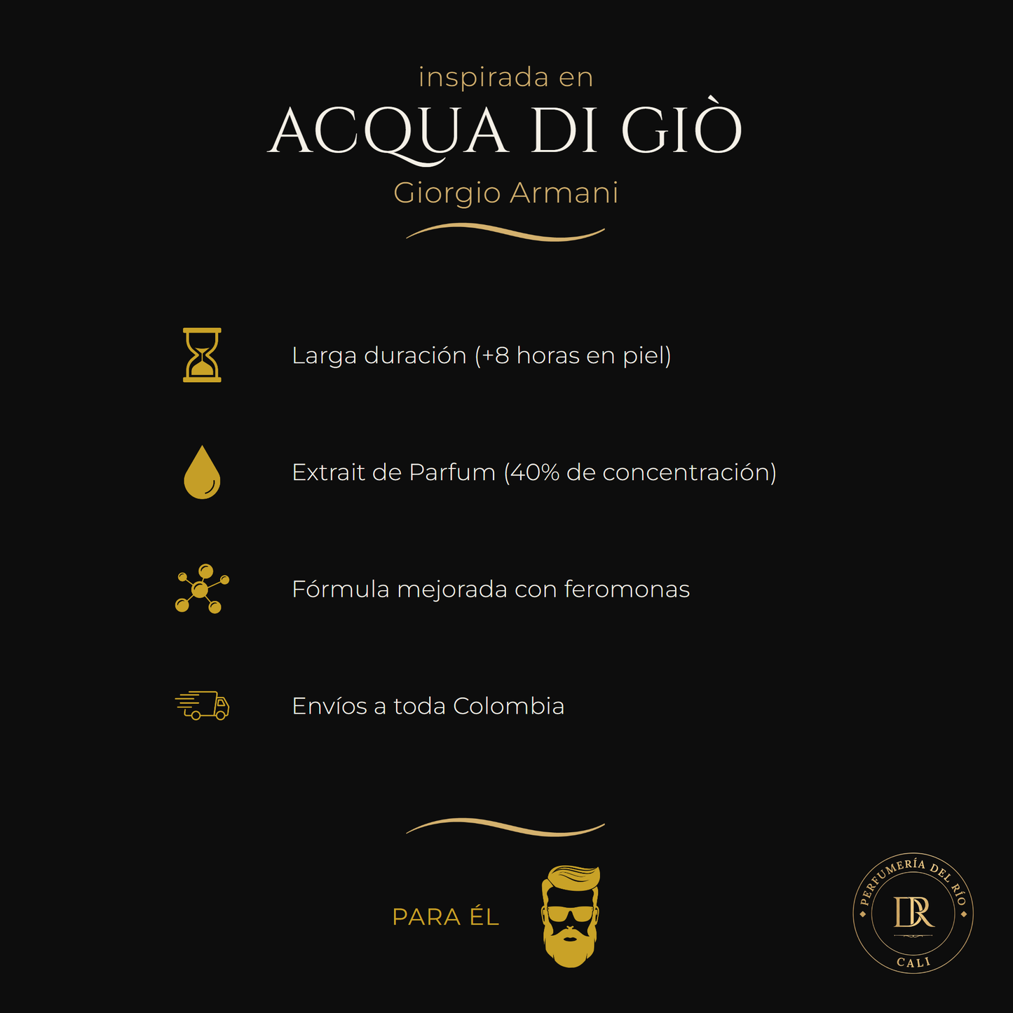 Inspirada en Acqua di Giò — Giorgio Armani