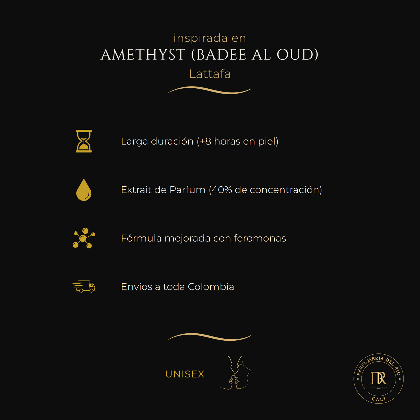 Inspirada en Amethyst (Badee Al Oud) — Lattafa