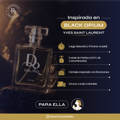 Inspirada en Black Opium — YSL
