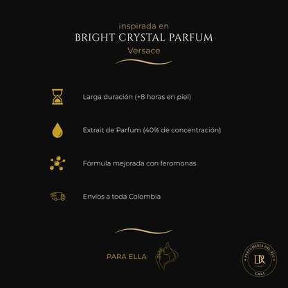 Inspirada en Bright Crystal Parfum — Versace