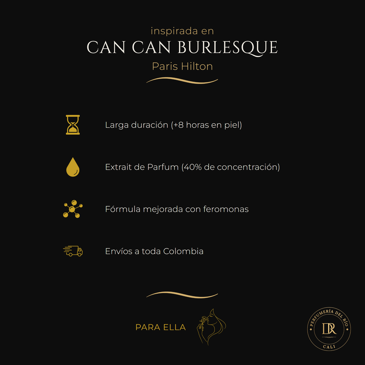 Inspirada en Can Can Burlesque — Paris Hilton