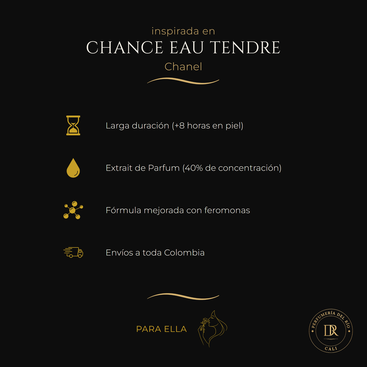 Inspirada en Chance Eau Tendre — Chanel