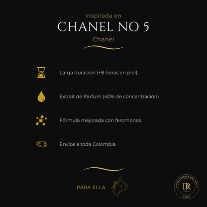 Inspirada en Chanel No 5 — Chanel