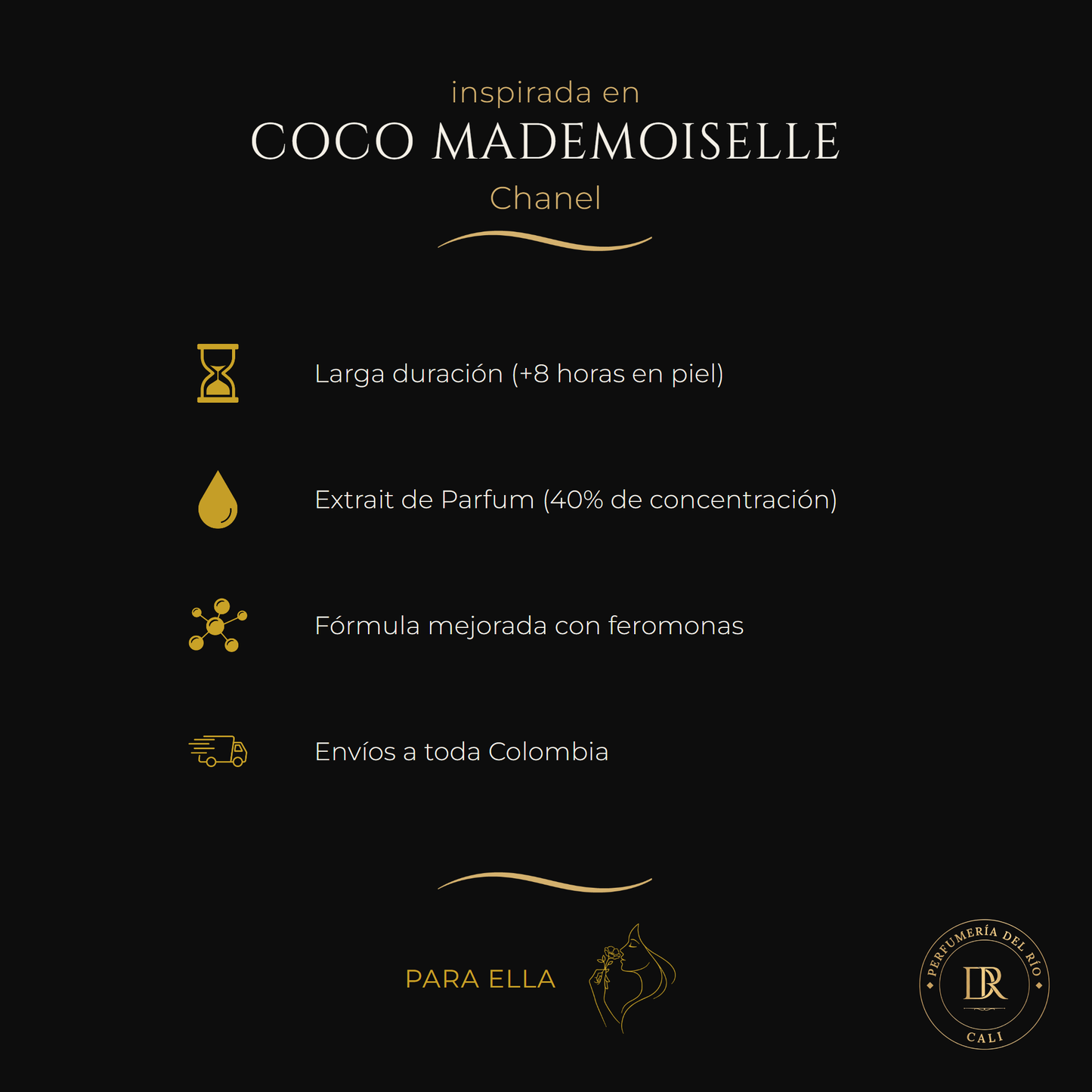 Inspirada en Coco Mademoiselle — Chanel