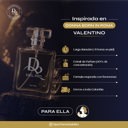 Inspirada en Donna Born In Roma — Valentino