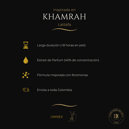 Inspirada en Khamrah — Lattafa
