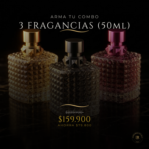 Pack de 3 Fragancias 50ml — Arma tu Combo