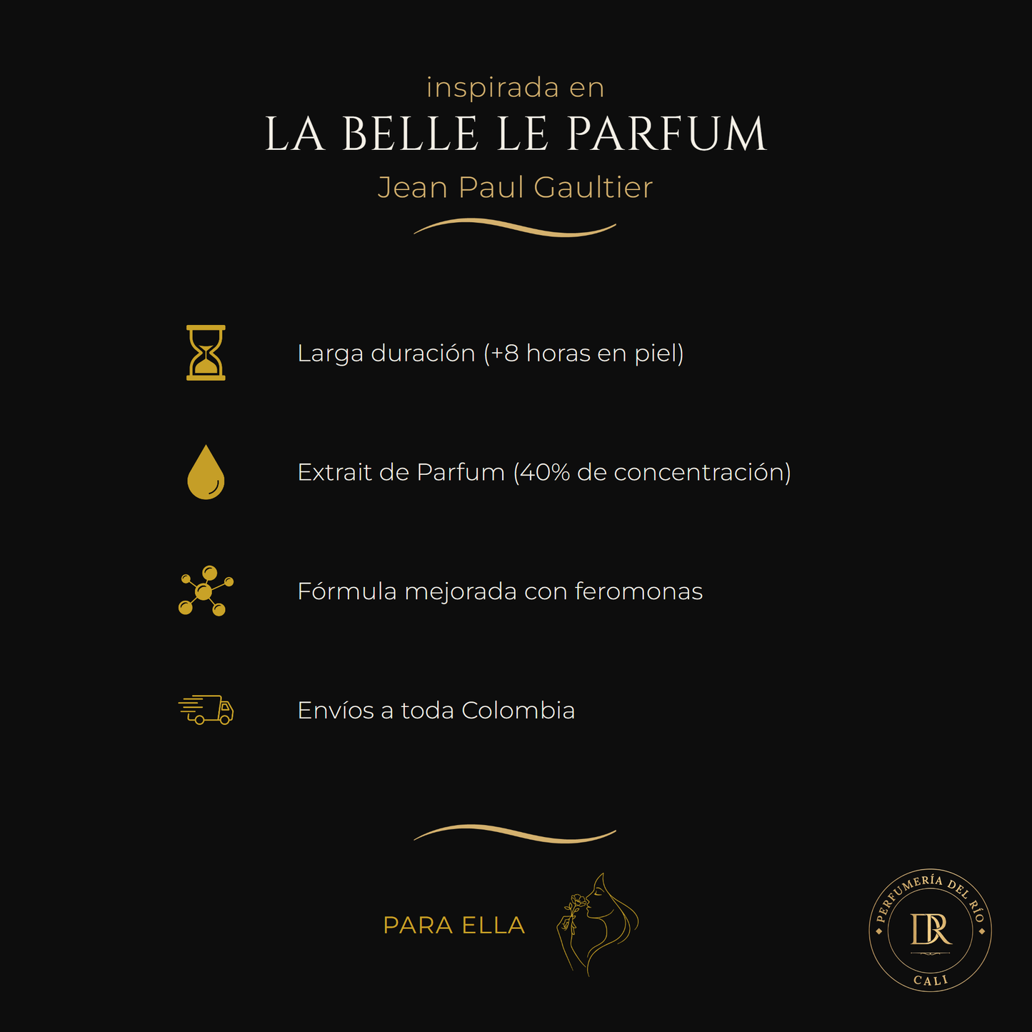 Inspirada en La Belle Le Parfum — Jean Paul Gaultier