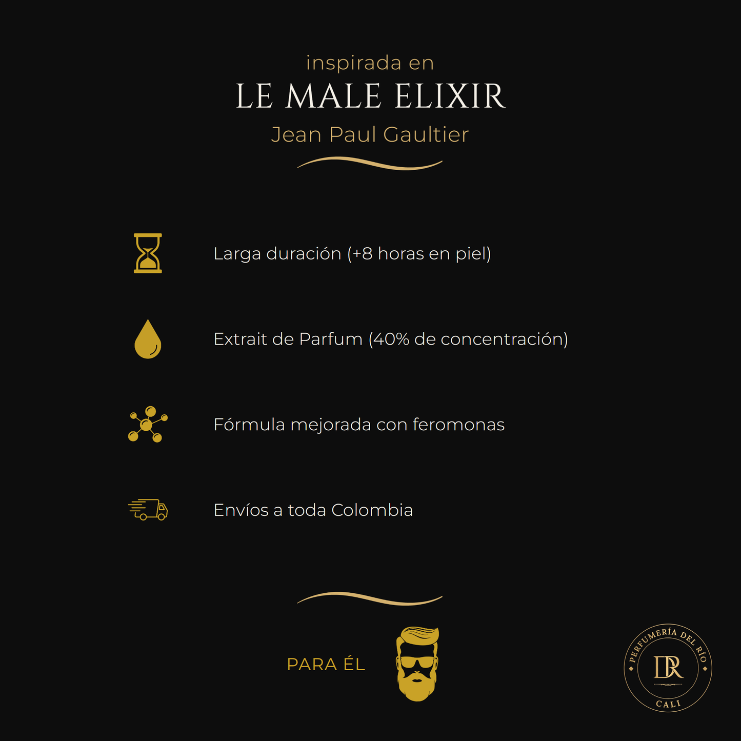 Inspirada en Le Male Elixir — Jean Paul Gaultier