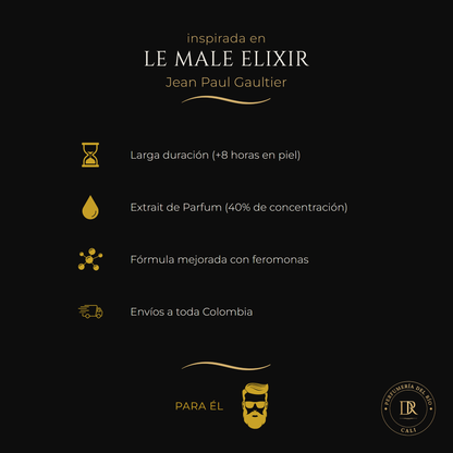 Inspirada en Le Male Elixir — Jean Paul Gaultier