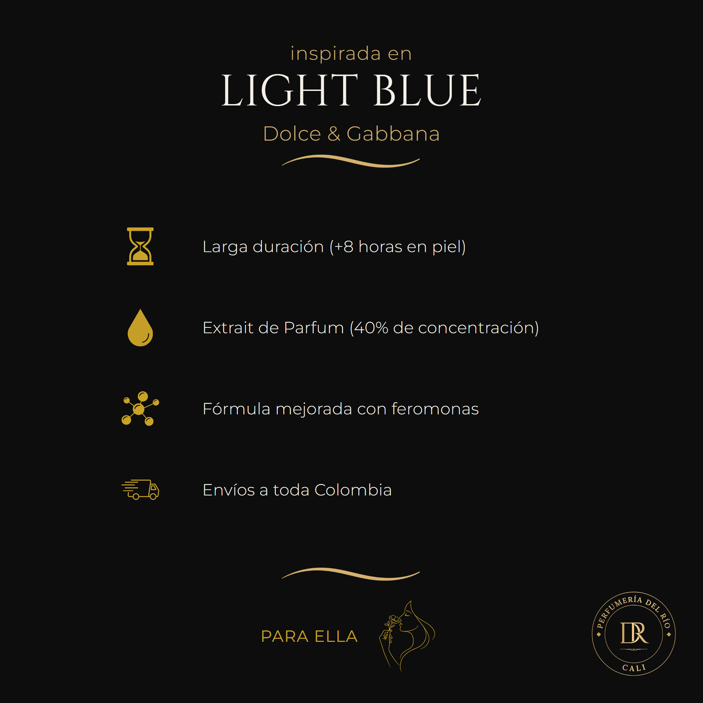 Inspirada en Light Blue — Dolce & Gabbana