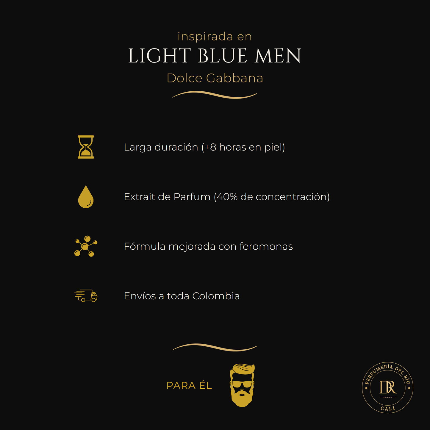 Inspirada en Light Blue Men — Dolce & Gabbana