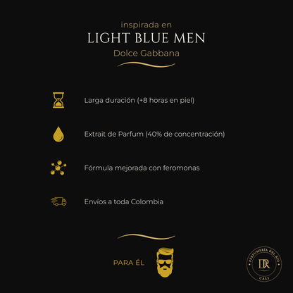 Inspirada en Light Blue Men — Dolce & Gabbana