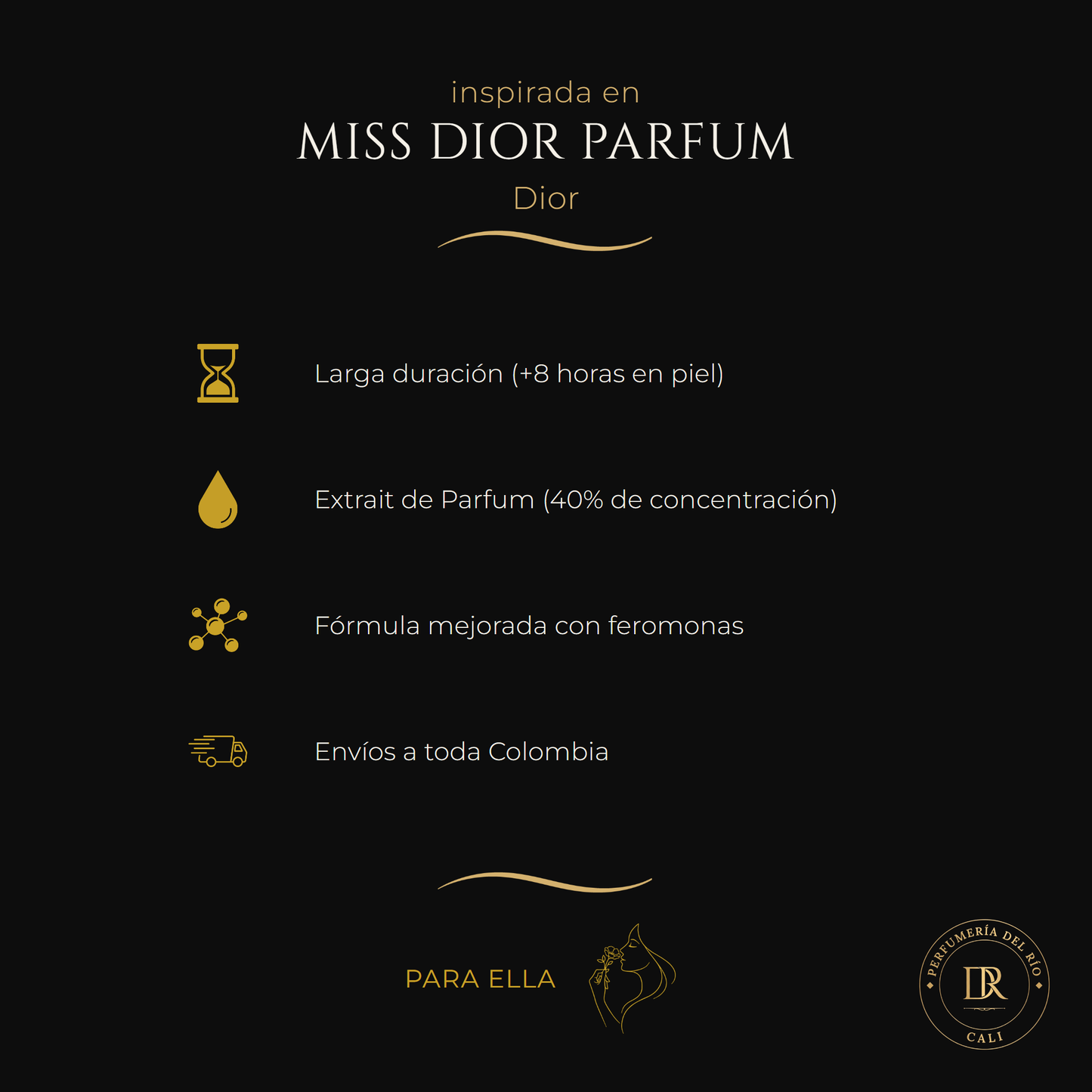 Inspirada en Miss Dior Parfum — Dior