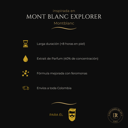 Inspirada en Mont Blanc Explorer — Montblanc