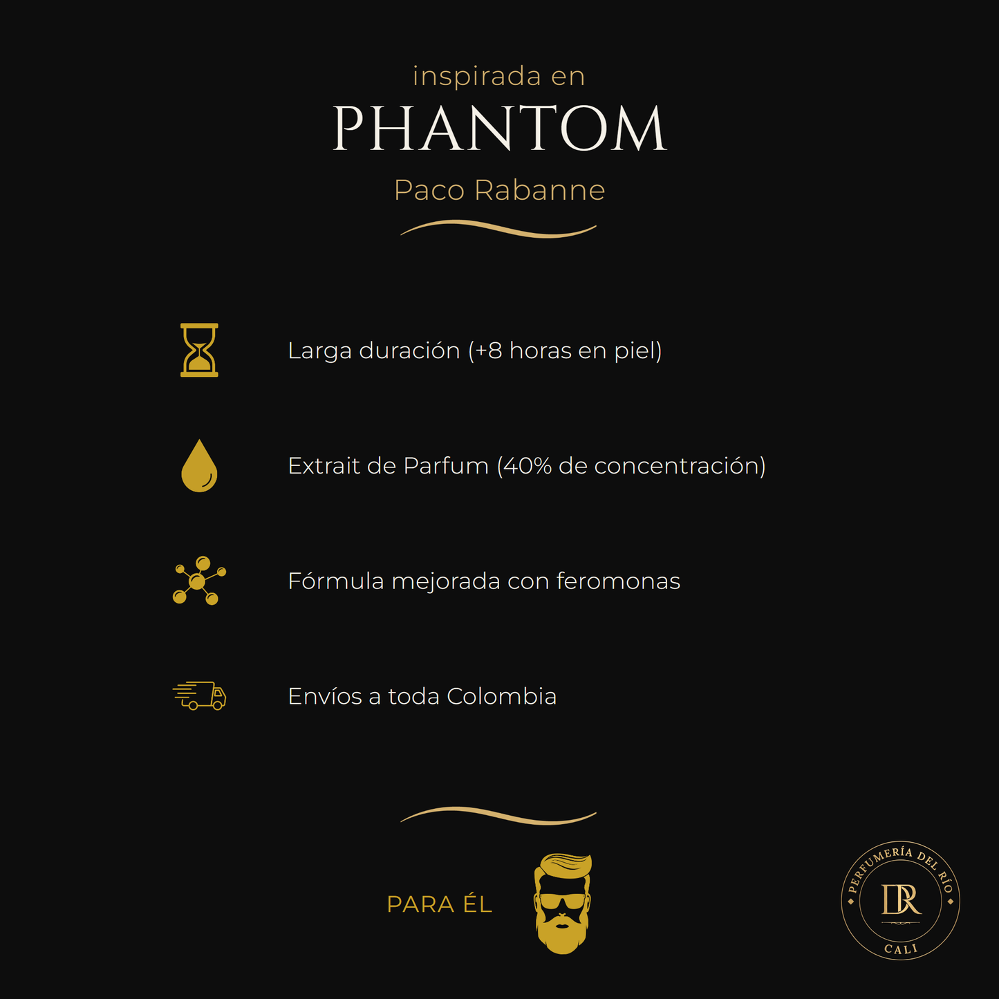 Inspirada en Phantom — Paco Rabanne