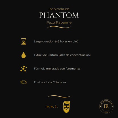 Inspirada en Phantom — Paco Rabanne