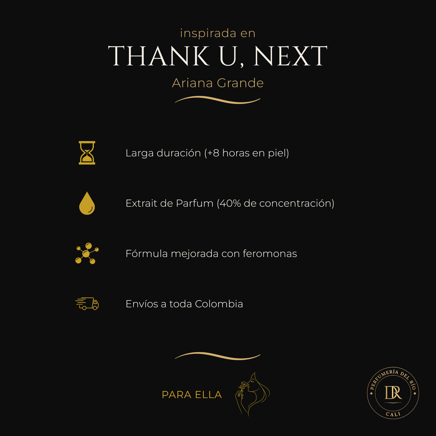 Inspirada en Thank U, Next — Ariana Grande