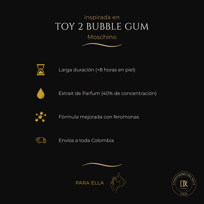 Inspirada en Toy 2 Bubble Gum — Moschino