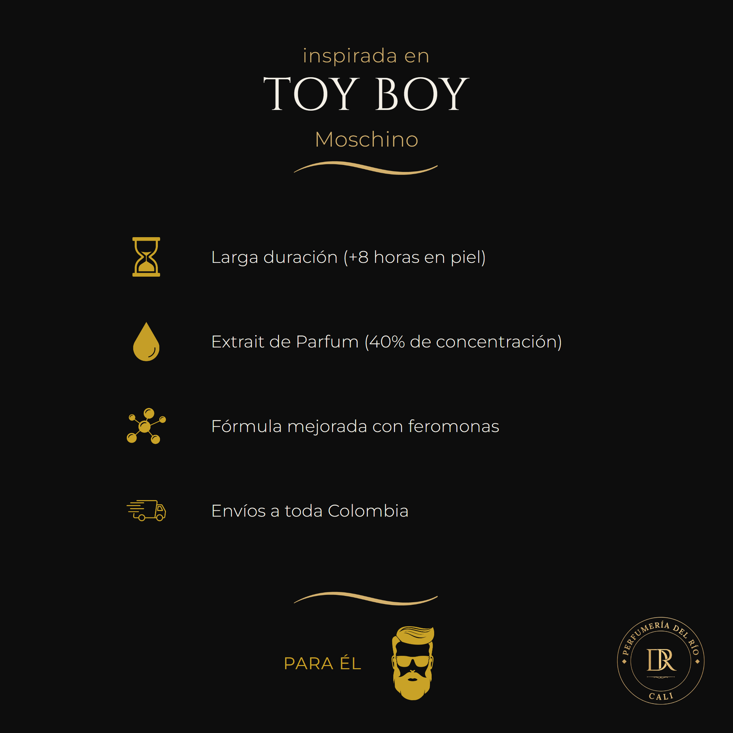Inspirada en Toy Boy — Moschino
